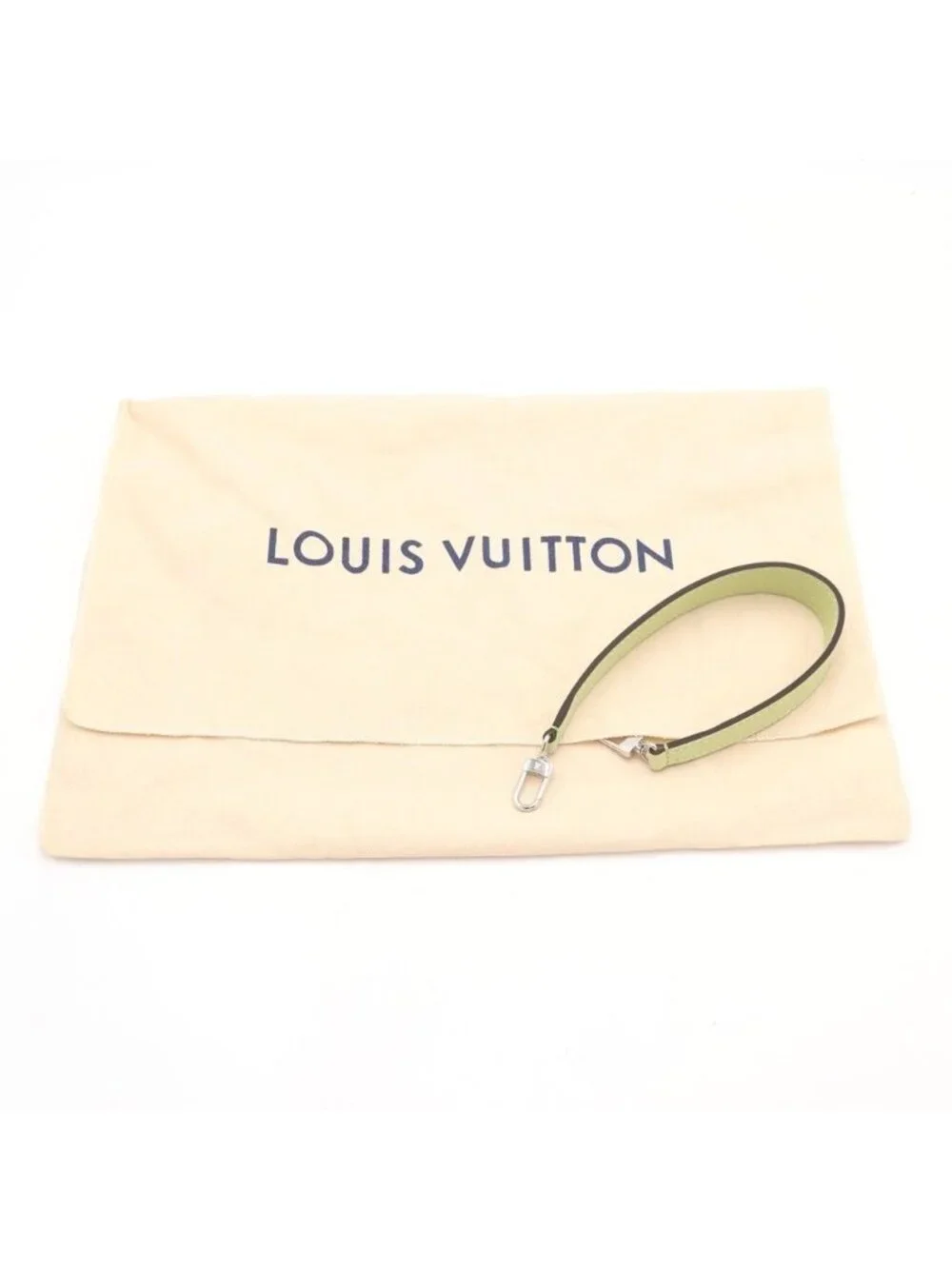 Louis Vuitton Epi Marais Rini Leather 2-Way Shoulder Bag Silver Light Green
